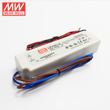 Bonne qualité 6w à 150W cas en plastique UL CE ROHS 60watt dc12v conduit alimentation LPV-60-12